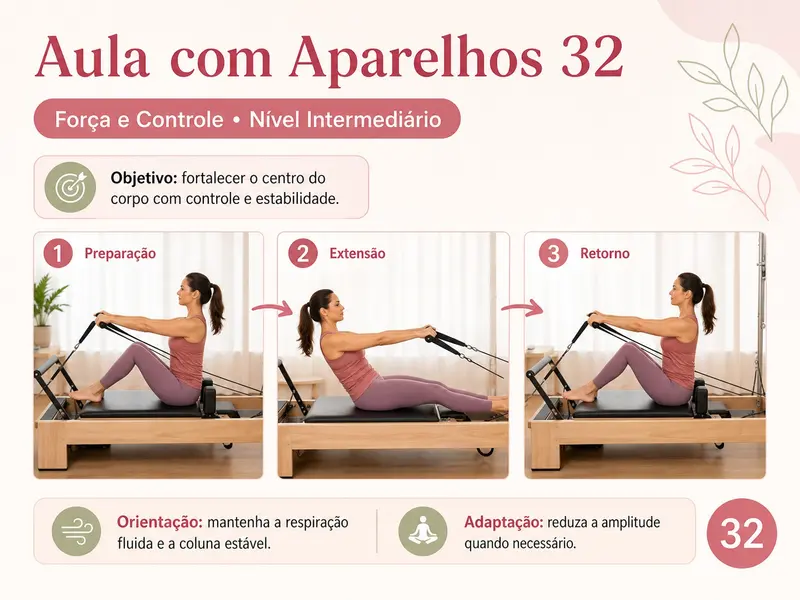 Página do material: sequência completa com aparelhos
